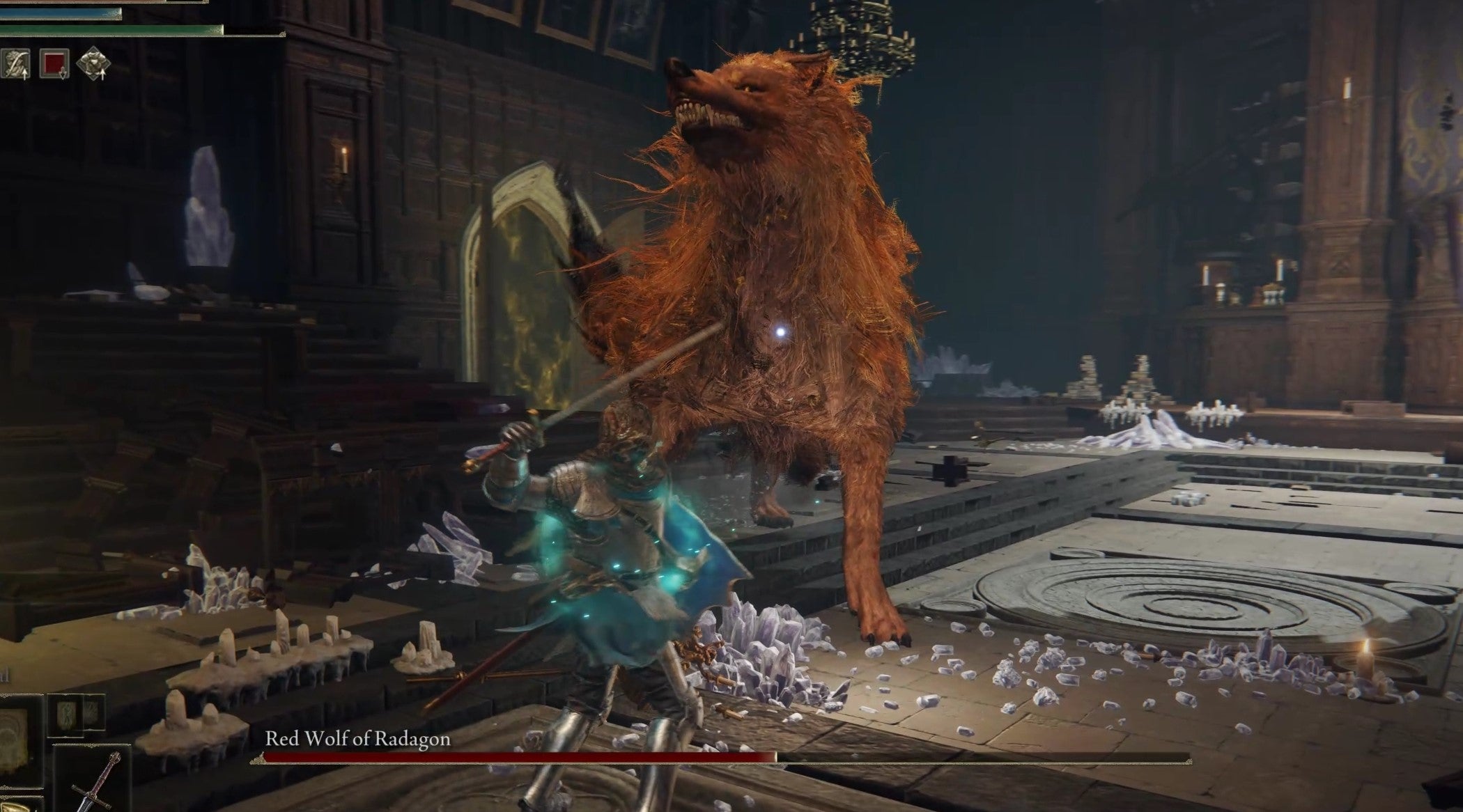 How to easily beat the Red Wolf of Radagon in Elden Ring VG247